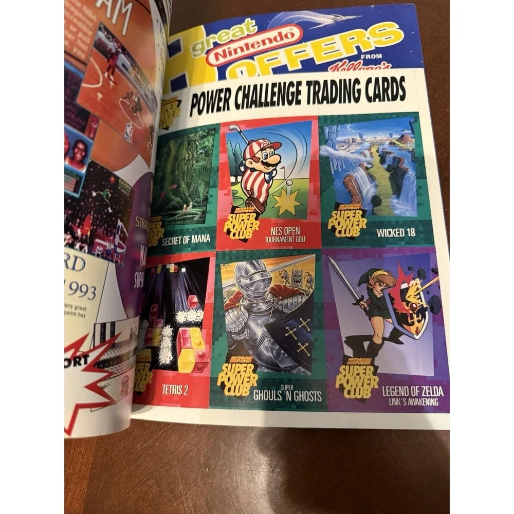 Nintendo Power Magazine Lot Vintage w Posters Inserts Zelda Metroid‎ SNES NES